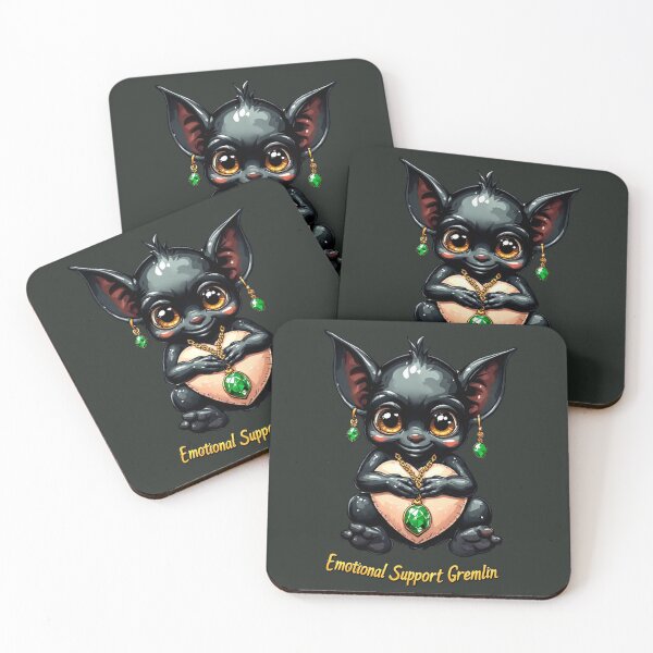 Item preview, Gremoji Society - Emotional Support Gremlin_ No.04 designed and sold by Shift-Bloom.