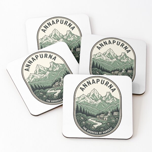 Item preview, Annapurna Mountain Goddess of Harvest Nepal Travel designed and sold by k3rstman1.