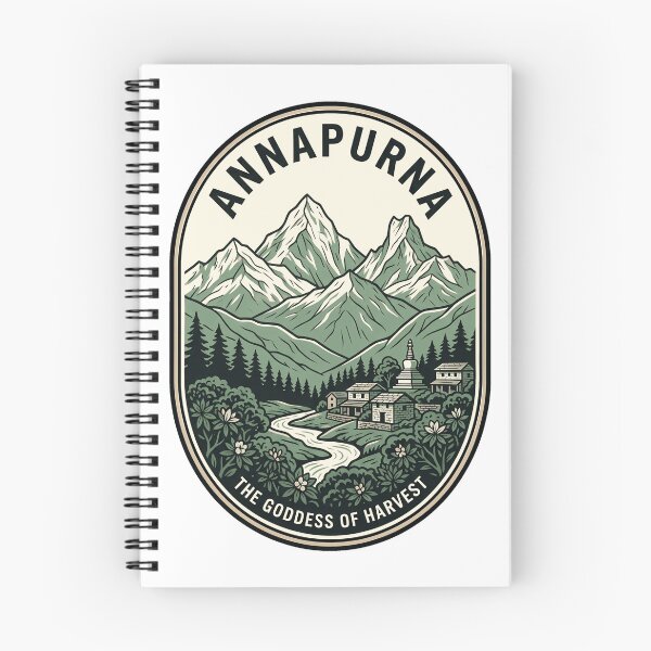 Item preview, Annapurna Mountain Goddess of Harvest Nepal Travel designed and sold by k3rstman1.