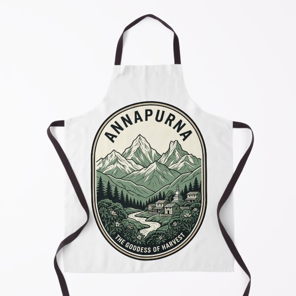 Item preview, Annapurna Mountain Goddess of Harvest Nepal Travel designed and sold by k3rstman1.