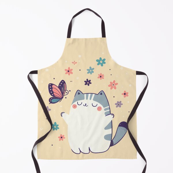 Item preview, Cat and Butterfly designed and sold by NadyaMichaels.