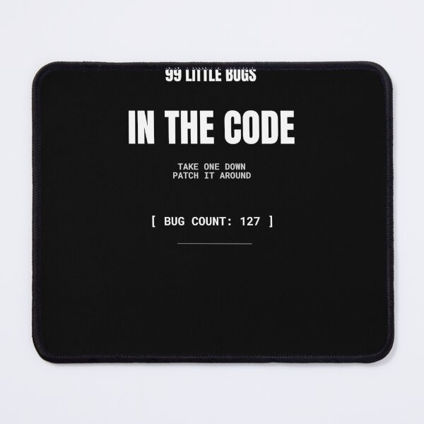 Item preview, 99 Little Bugs In The Code Funny Programmer Coding T-Shirt designed and sold by BuggedThreads.