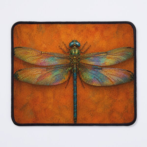 Item preview, Iridescent Dragonfly Botanical Art designed and sold by Soul Garden Studio.