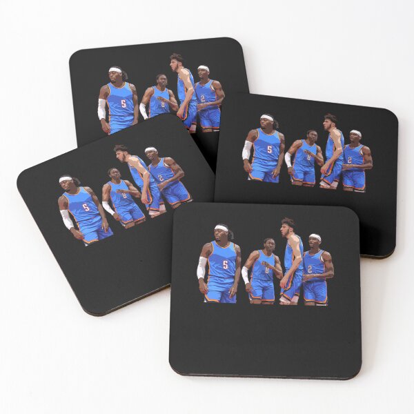 Item preview, Thunder Player Group Basketball Graphic Poster Design Today designed and sold by RueBonnerd.