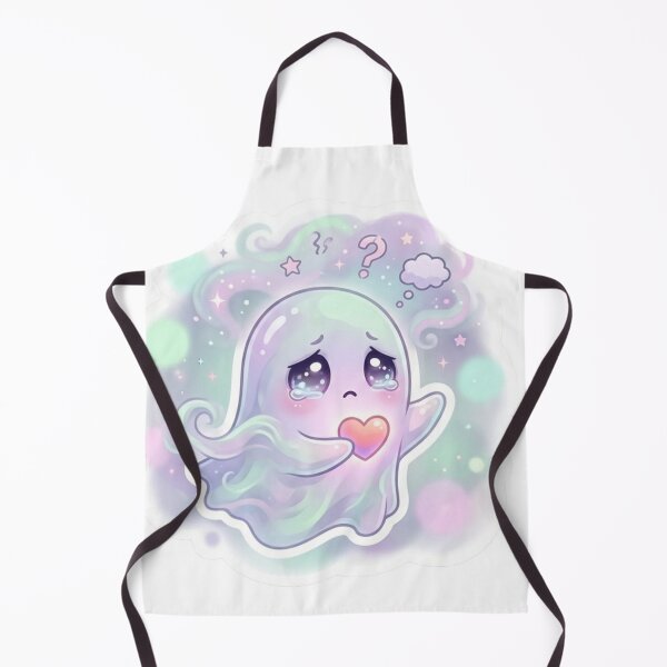 Item preview, Please Don’t Leave Me Ghost Sticker designed and sold by Elviqus Shop.