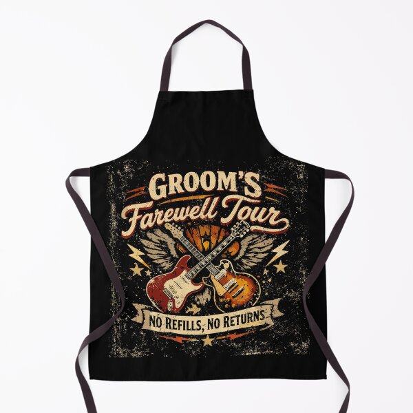 Item preview, Groom's Farewell Tour JGA Rock T-Shirt designed and sold by Pineapple-Tree.