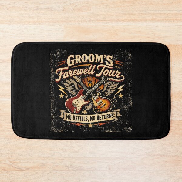 Item preview, Groom's Farewell Tour JGA Rock T-Shirt designed and sold by Pineapple-Tree.