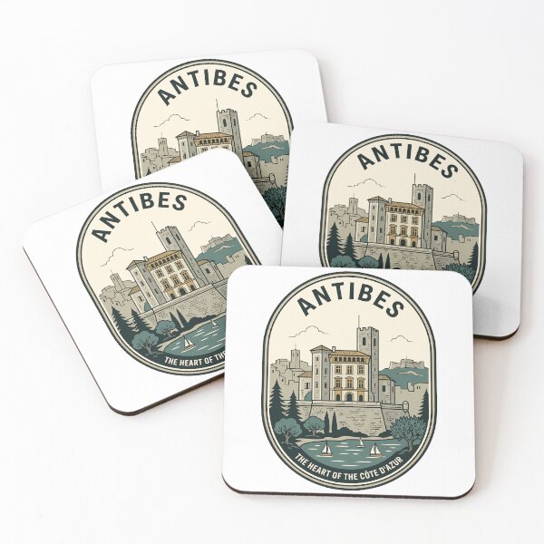 Item preview, Antibes France Vintage Cote d'Azur Travel Poster designed and sold by k3rstman1.