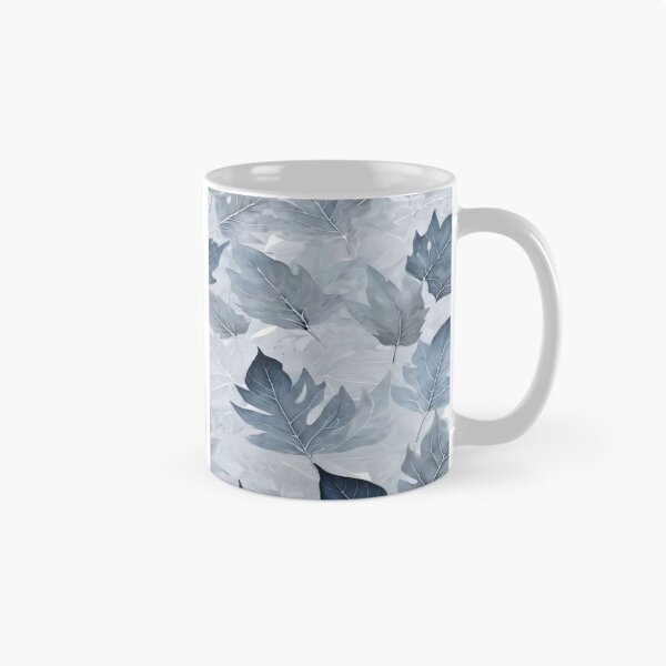 Item preview, Modern  Gray Botanical Leaf Artwork  designed and sold by NivyasArtistry.