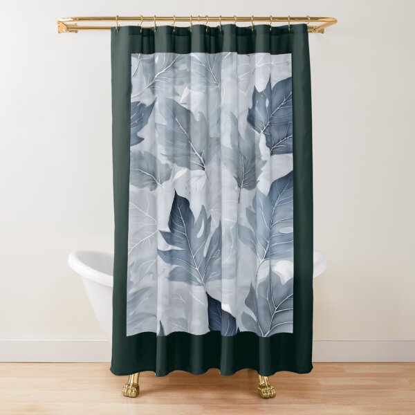 Item preview, Modern  Gray Botanical Leaf Artwork  designed and sold by NivyasArtistry.