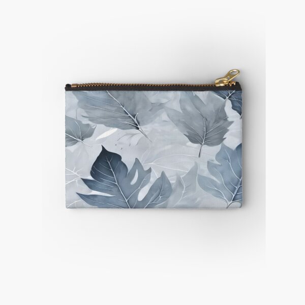 Item preview, Modern  Gray Botanical Leaf Artwork  designed and sold by NivyasArtistry.