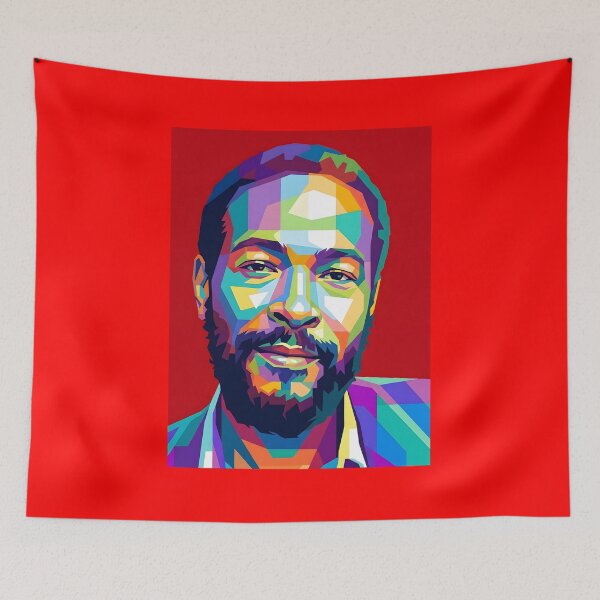 Item preview, Marvin Gaye Wpap Pop Art Style designed and sold by fiverofthebox.