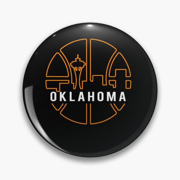 Item preview, Oklahoma Throwback Skyline Basketball Graphic Poster Design Today designed and sold by RueBonnerd.