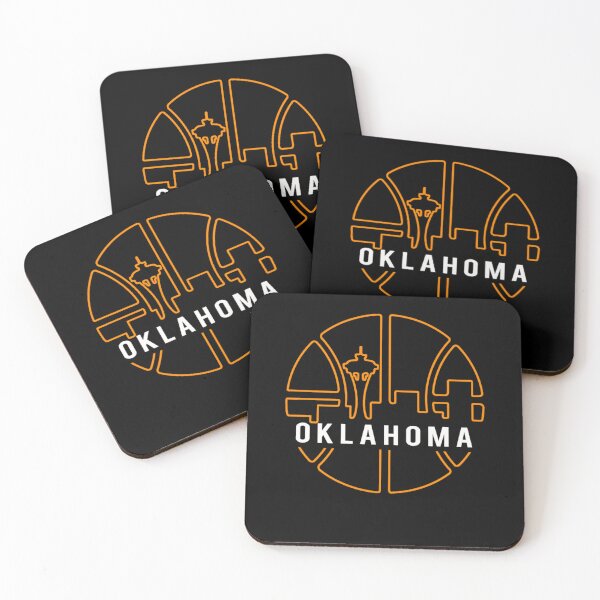 Item preview, Oklahoma Throwback Skyline Basketball Graphic Poster Design Today designed and sold by RueBonnerd.