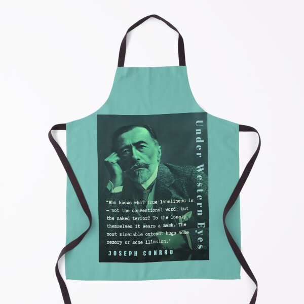 Item preview, Joseph Conrad quote: Who knows what true loneliness is—not the conventional word, but the naked terror? To the lonely themselves it wears a mask. designed and sold by artbleed.