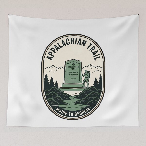 Item preview, Vintage Appalachian Trail Maine to Georgia Hiking Badge designed and sold by k3rstman1.