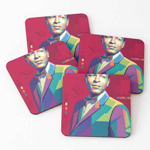 Item preview, Marvin Gaye Wpap Pop Art Style designed and sold by fiverofthebox.