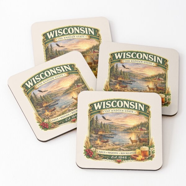 Item preview, Wisconsin Travel Art designed and sold by PamLeeDesign.