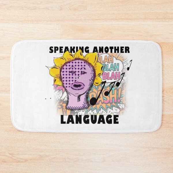 Item preview, Speaking Another Language – Pop Art Comic Face Design designed and sold by ChiaraPagani.