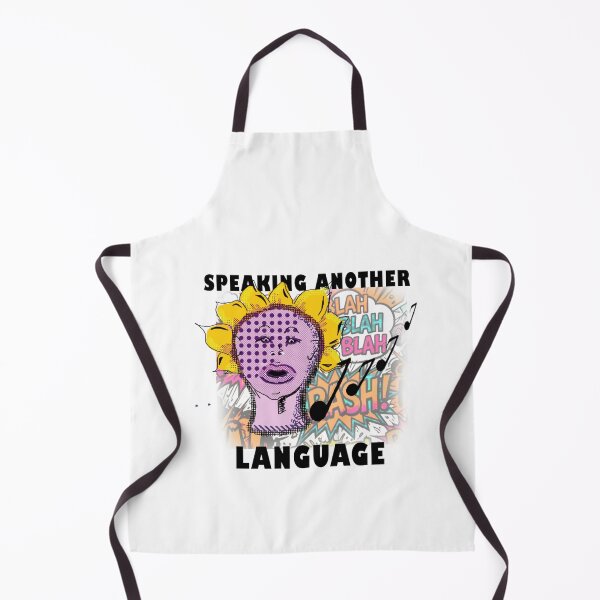 Item preview, Speaking Another Language – Pop Art Comic Face Design designed and sold by ChiaraPagani.