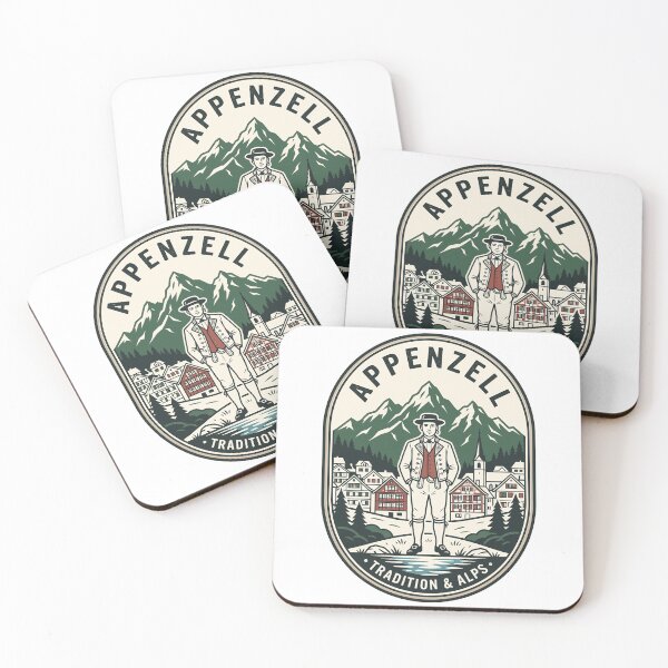 Item preview, Vintage Appenzell Man Swiss Alps Mountain Village designed and sold by k3rstman1.