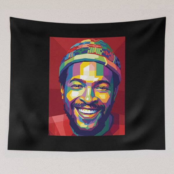 Item preview, Marvin Gaye Wpap Pop Art Style designed and sold by fiverofthebox.