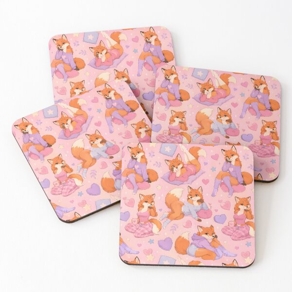 Item preview, Sultry Fox Boudoir Lounge Pattern designed and sold by Furrenzy.