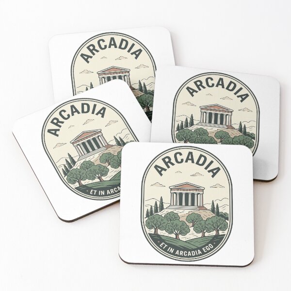 Item preview, Arcadia Greek Temple Et In Arcadia Ego designed and sold by k3rstman1.