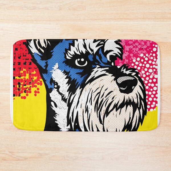 Item preview, Vibrant Schnauzer Pop Art designed and sold by lautir.