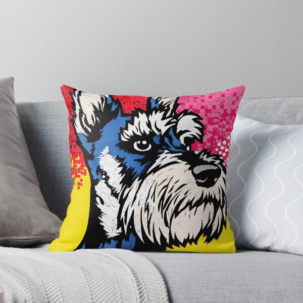 Item preview, Vibrant Schnauzer Pop Art designed and sold by lautir.
