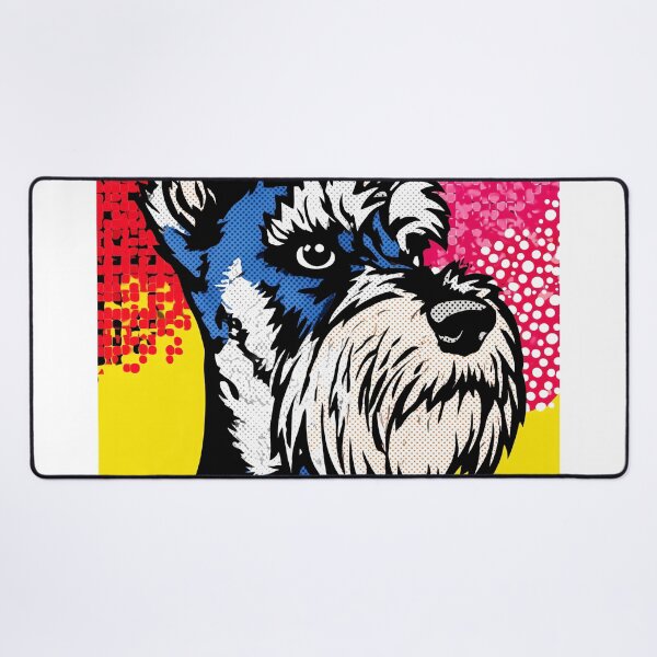 Item preview, Vibrant Schnauzer Pop Art designed and sold by lautir.