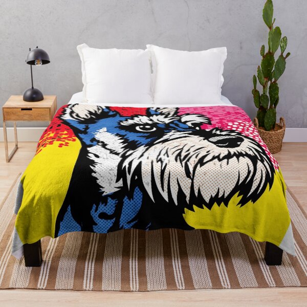 Item preview, Vibrant Schnauzer Pop Art designed and sold by lautir.