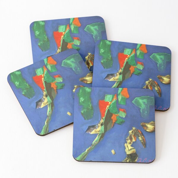 Item preview, Abstract shapes in blue - the image designed and sold by JerzyCzechon.