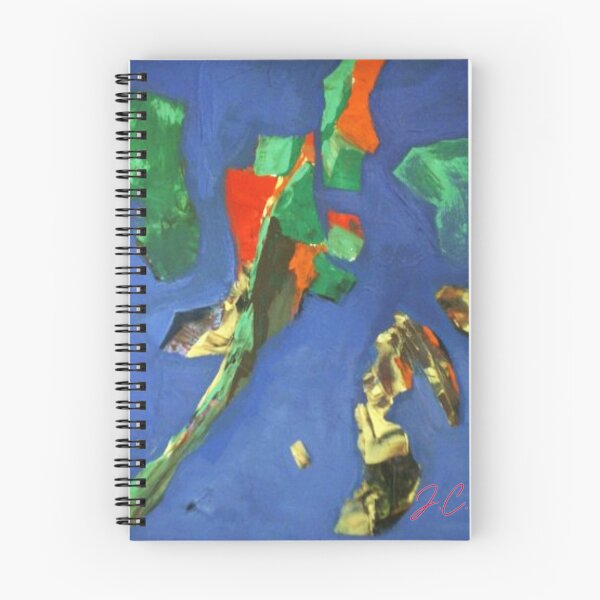 Item preview, Abstract shapes in blue - the image designed and sold by JerzyCzechon.
