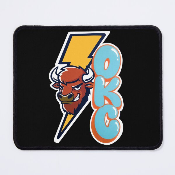 Item preview, Oklahoma City Buffalo Basketball Poster Design Today Graphic designed and sold by JayLagwe.