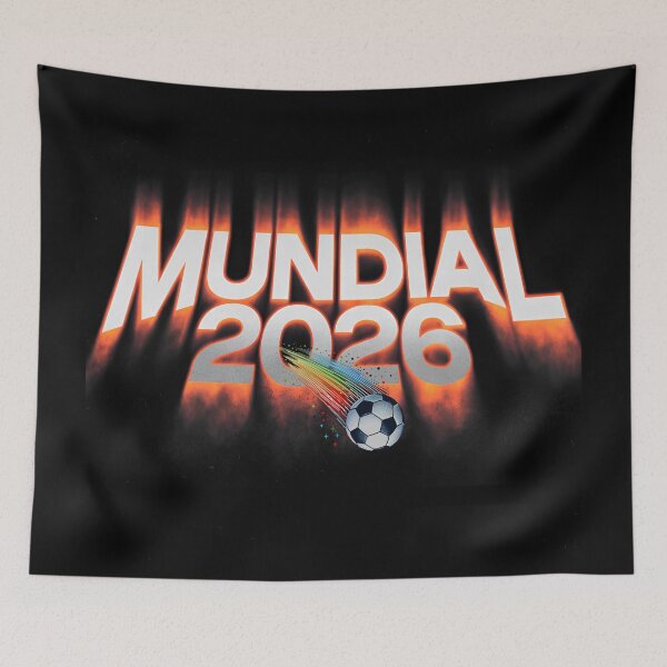 Item preview, Mundial 2026, on a black background designed and sold by orthodox-icon.