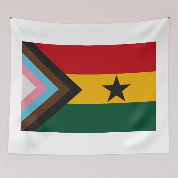 Item preview, Ghana Progress Flag designed and sold by PoppyRadcliffe.