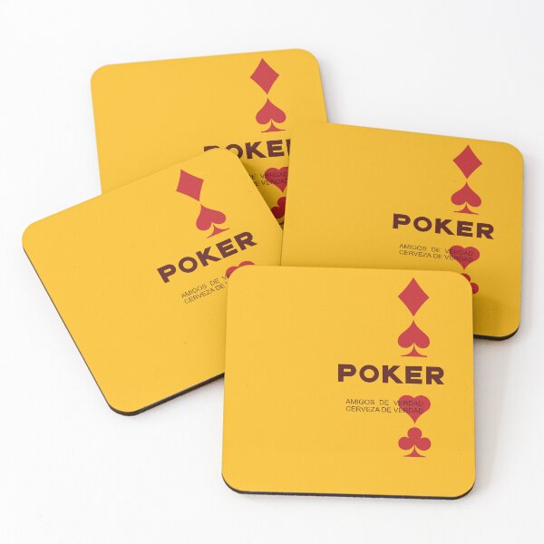 Item preview, Poker Cerveza — Colombian Retro Beer Art | Nostalgia 80s 90s designed and sold by ColombianaShop.