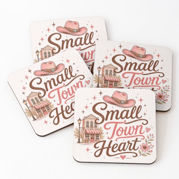 Item preview, Small Town Heart  designed and sold by PamLeeDesign.