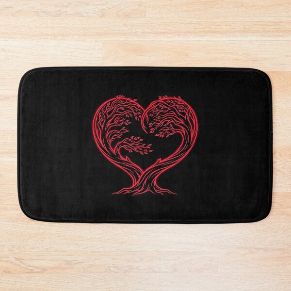 Item preview, Wuthering Heights Twisted Trees Red Glowing Heart Gothic Romance designed and sold by Fenay Designs.