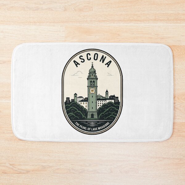 Item preview, Vintage Ascona Switzerland Lake Maggiore Travel Badge designed and sold by k3rstman1.