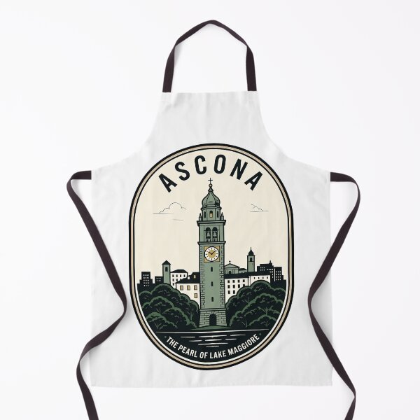 Item preview, Vintage Ascona Switzerland Lake Maggiore Travel Badge designed and sold by k3rstman1.