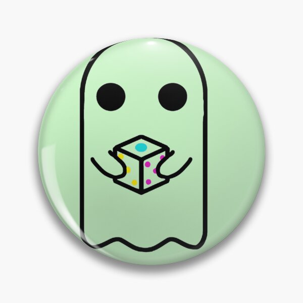 Artikelvorschau, TableBlook-Logo-Geist mit Würfeln (schwarz) entworfen und verkauft von tabletopblook.