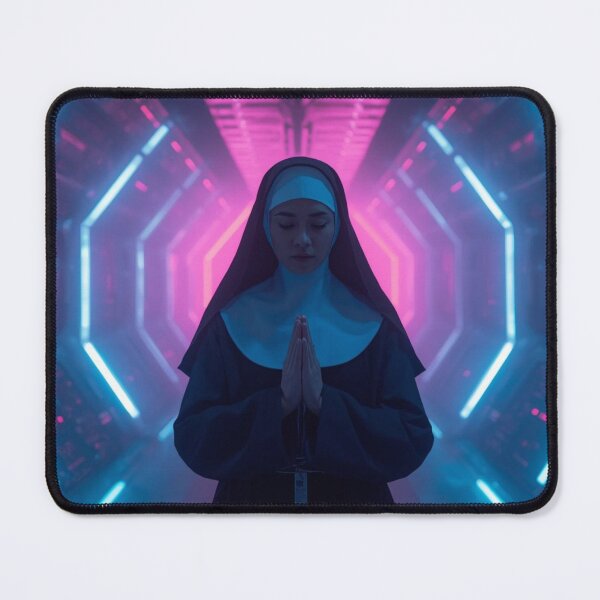 Item preview, Futuristic nun designed and sold by NoFaithNun.