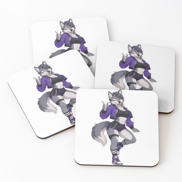 Item preview, Playful Hot Wolf Fursona designed and sold by Furrenzy.
