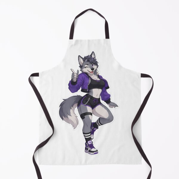 Item preview, Playful Hot Wolf Fursona designed and sold by Furrenzy.