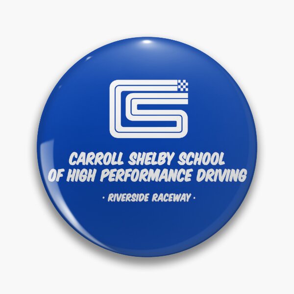Item preview, 1962 Carroll Shelby School of High Performance Driving - white print designed and sold by retropetrol.