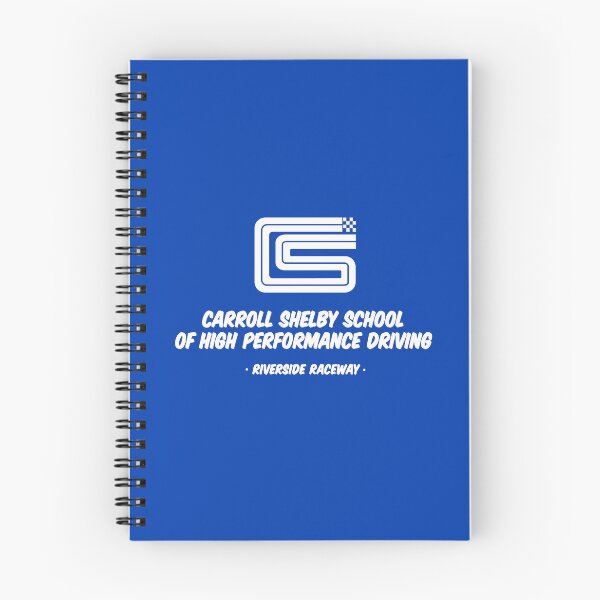 Item preview, 1962 Carroll Shelby School of High Performance Driving - white print designed and sold by retropetrol.