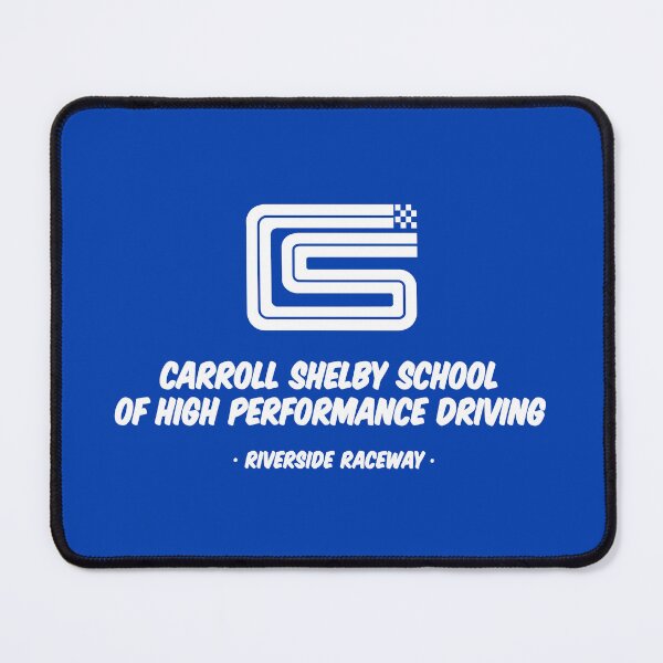 Item preview, 1962 Carroll Shelby School of High Performance Driving - white print designed and sold by retropetrol.
