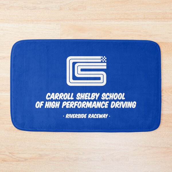 Item preview, 1962 Carroll Shelby School of High Performance Driving - white print designed and sold by retropetrol.